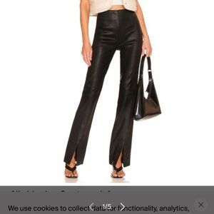 COPY - L’Academy S Size Leather Pants